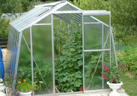 Záhradné pozinkované skleníky
